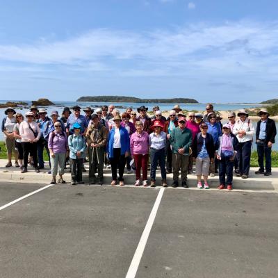 Broulee Island and Batemans Bay Trip 25 October 2018 Singleton group
