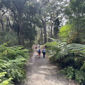 Walk to Steamers Beach Booderee National Park 13 March 2024